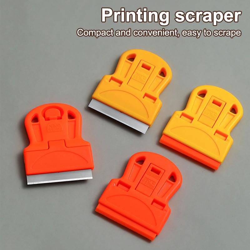 Nail Art Stamping Scraper Multifunctional Cleaning And Glue Removal Spatula Nail Printing Template Tool