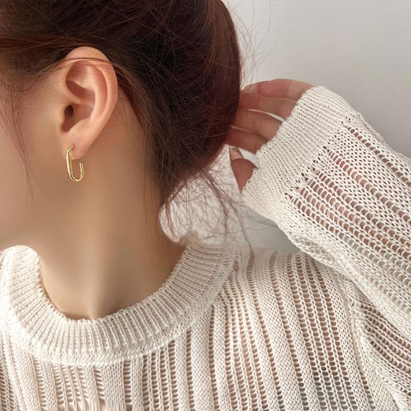 Trendy U-shaped Earrings Everyday
