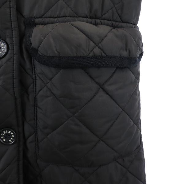 Mackintosh British Boa Jachetă matlasată 36 negru Femei Folosit