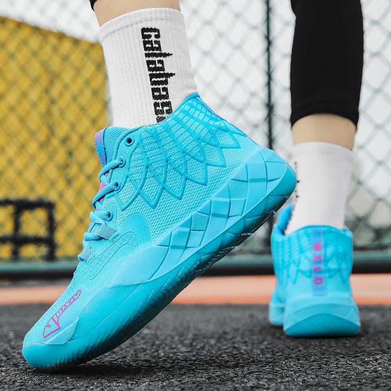 Non-Slip Autumn New Men’s Cool Basketball Shoes Men's Comfortable Breathable Padded Outdoor Fitness Sports Fashion Running Shoes