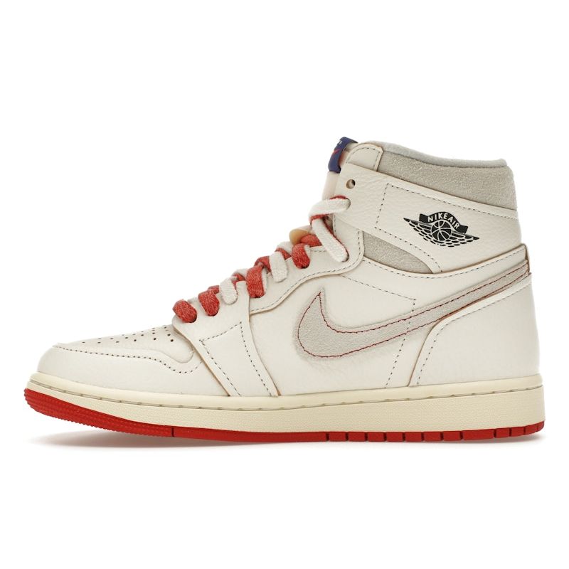 Air Jordan 1 Retro High OG Rare Air - Sail Cinnabar Women Sneakers Cream Light-Bone DB4612-100