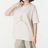 Jordan T Shirts Women's Beige Crew Neck Moderate HV0199-104