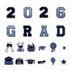 2026 Graduation Magnetic Car Decals Waterproof Graduation Car Magnets Fade-Resistant Reusable Party Decor for Vehicles