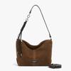 Autumn and winter retro matte bag women's 2025 new versatile shoulder underarm messenger bag niche portable bucket bag