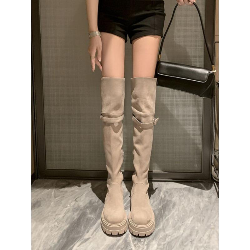 Anti-slip Two-piece Snow Boots, Long Boots, Thick-soled Boots, Women's Shoes