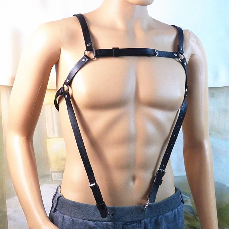 Unisex Punk Bondage Belt: Versatile Accessory for Street Dance & KTV Performances