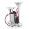 12V 600dB Super Loud Dual Horn Speakers Dual Electric Air Horn Kit With Compressor for Vehicle, Car, Truck, and Bat