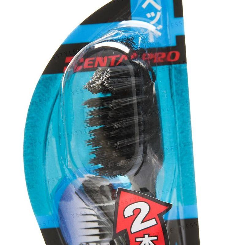 DENTALPRO - Black Ultra Fine Hair Large Head Toothbrush