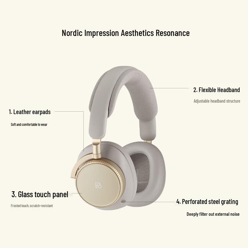 B&O Beoplay H100 Wireless Noise-Cancelling Headphones