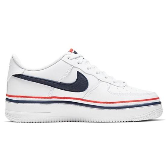 Nike Air Force 1 LV8 1 Low White Concord - CW0984-100