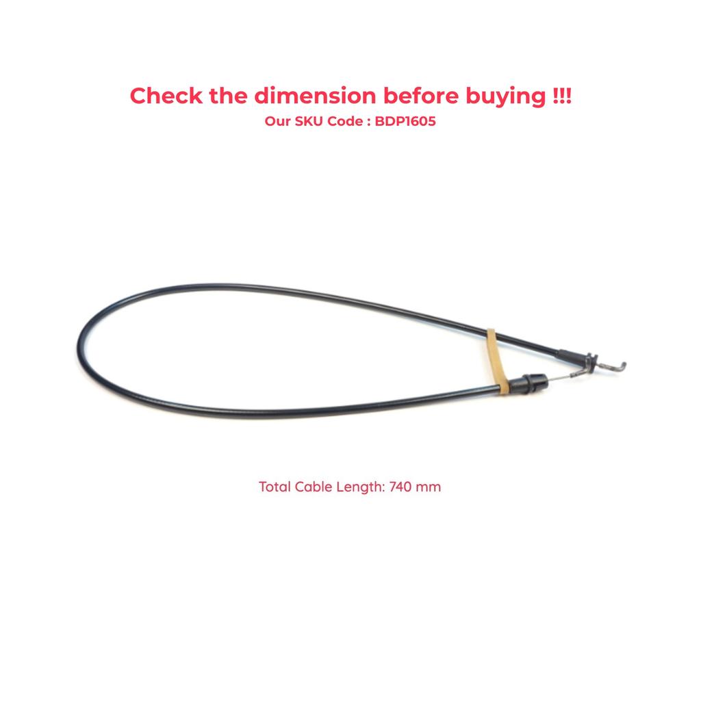 BDP1605 Seiten-Schiebetür-Schlossentriegelungskabel für VW Caddy MK3 2K 2C 2004-2015 2K5843653C