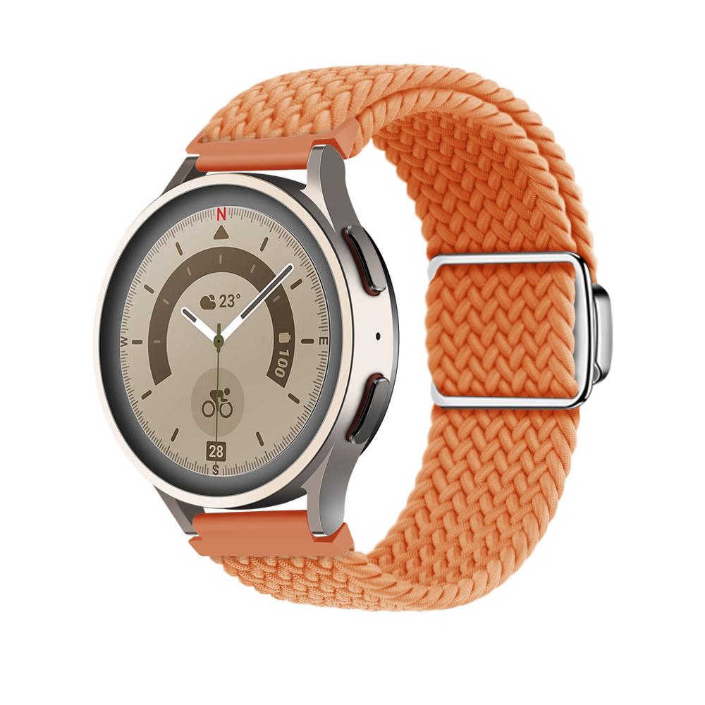 20mm 22mm Magnetic Braided Loop Strap for Samsung Galaxy Watch 6 5 4 Amazfit GTS 4 Adjustable Wristband Huawei Watch 4//3/GT Pro