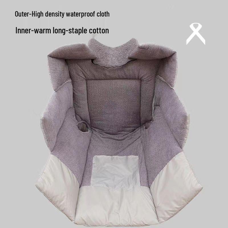 Extra Large Electric Vehicle Windshield & Motorcycle Knee Pads - Fleece Lined, Waterproof, Windproof & Battery Heated