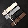 23mm Schwarz Braun Weiß Grau Gummi Silikon Uhrenarmband Für Cartier Santos Tank Nadel Schnalle Armbanduhr Armband Armbänder herren