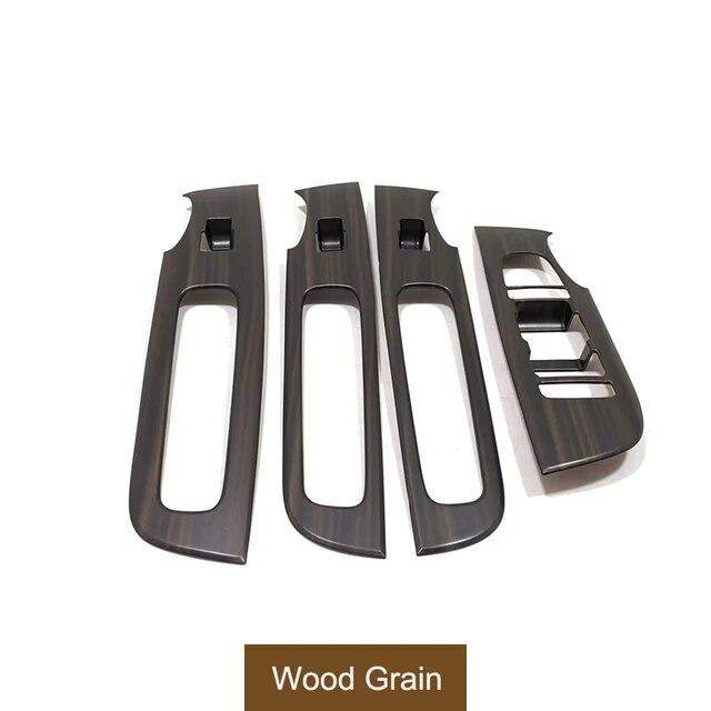 Inner Armrest Door Window Glass Lift Switch Button Panel Cover For BYD Tang EV/DM 2022 2023 ABS Car Styling Accessories