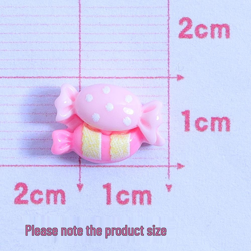 Mini Candy Cake Glossy DIY Resin Accessories: Phone Case, Water Cup, Nail Art, Earrings
