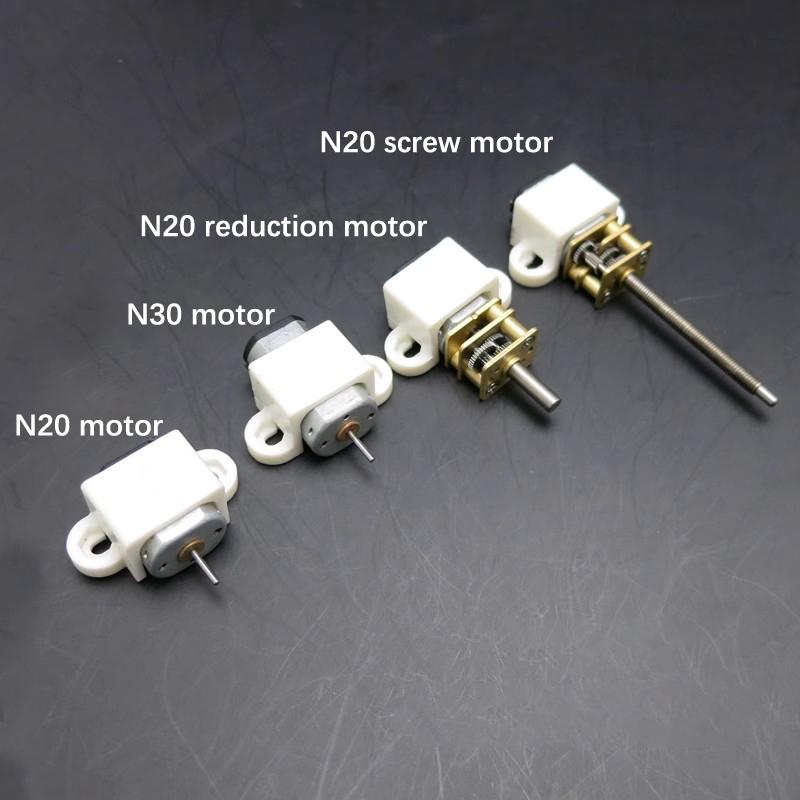 5 Stück N20 Mikro-Motorhalterungs-Set DC Getriebemotor Montagehalterung für N20 Serie Motor Spielzeugzubehör