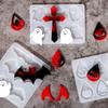 Halloween Earring Resin Mold Jewelry Casting Mold Silicone Pendant Mould Epoxy Resin Mold for Resin Jewelry DIY Crafts