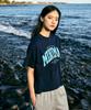 MINIMALPROJECT 88 Arch Logo Oversized Short Sleeve T-Shirt Mst150C [Navy]