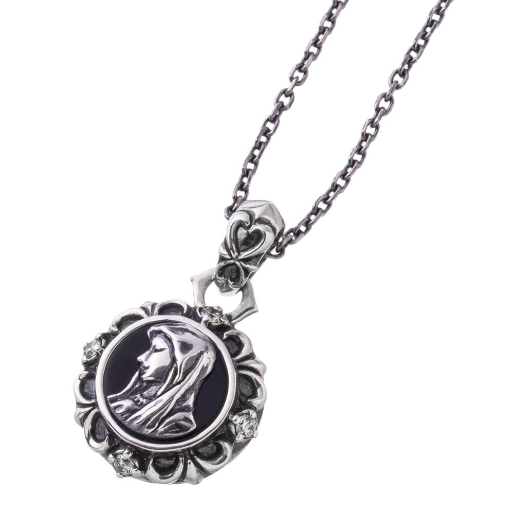Artemis Classic Maria Coin Pendant (acp0329) - Men's Silver Accessory, Brand Jewelry, 925 Sterling Silver
