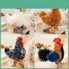 Animal Plush Toy Crows Roosters Kids Gift With Pp Cotton Filling For Playroom Decor
