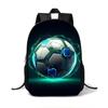 New Football Primary School Student Backpack 1-3 Grades Reduced Burden Backpack Fashion Trend Backpack for Boys and Girls