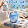 FRAGRFLOWING Aroma Candle, Coconut Beach, 200g, 2 pieces, 17.5*8.6*10.2cm