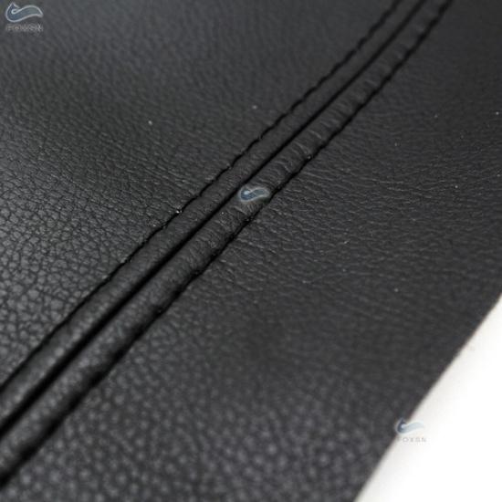 For Qashqai J10 2007-2015 Black Micro Leather Door Panel Armrest Cover 4Pcs