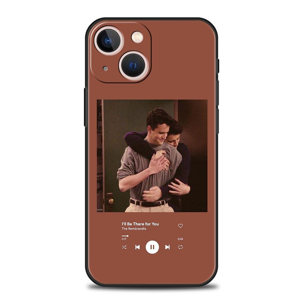 Friends Phone Case Cover for iPhone 17 16 15 14 13 12 Pro Max 11 Pro Max 17 AIR Plus Shockproof Soft TPU Shell Fundas Capas Bags
