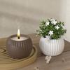 Sturdy Silicone Vase Mould Set Accessory for Resin Plaster Craft Supplies Flower Pots Making Set for Home Decoration