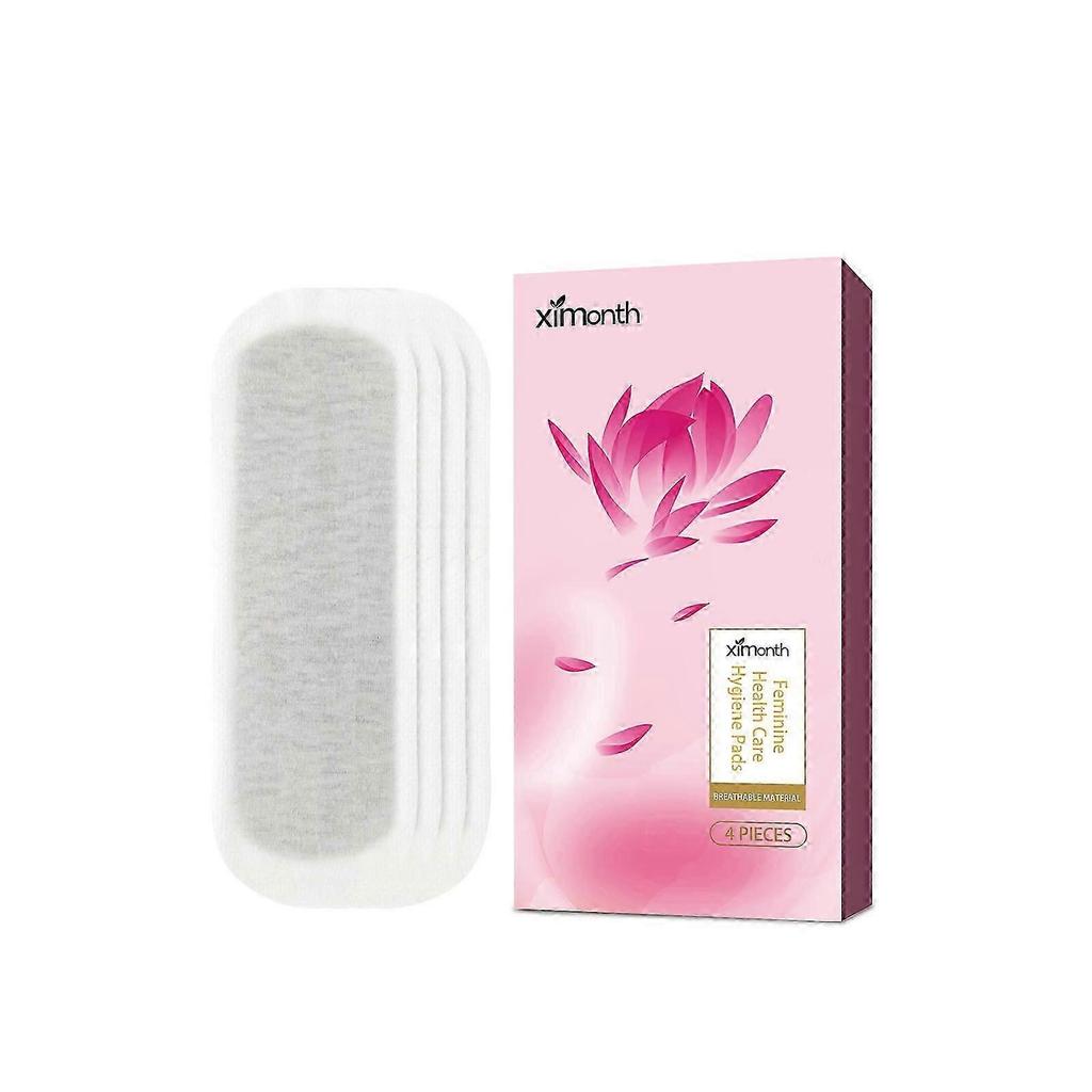 Breathable Feminine Pads with Natural Extracts Comfortable, Fast-Absorbing Daily Hygiene (4 Pieces)
