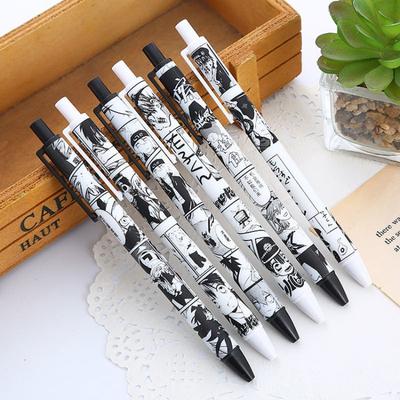 6-teiliger süßer Gelstift mit Cartoon-Motiv, Geschenk, Presse, Büro, Schulbedarf