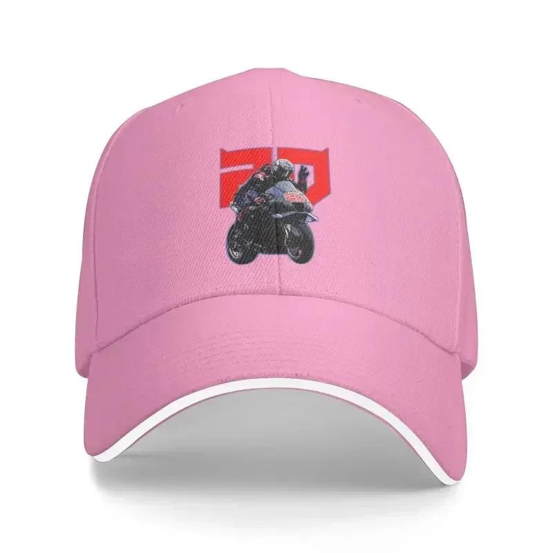 Personalized 20 Fabio Quartararo Baseball Cap for Men Women Breathable Motorcycle Rider Racing Dad Hat Streetwear