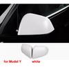 Pro Tesla Model 3 / Model Y Vyměnit autopříslušenství Zpětná zrcátka Kryt skořepiny Kryt křídlových dveří Kryt bočního zrcátka 1 pár