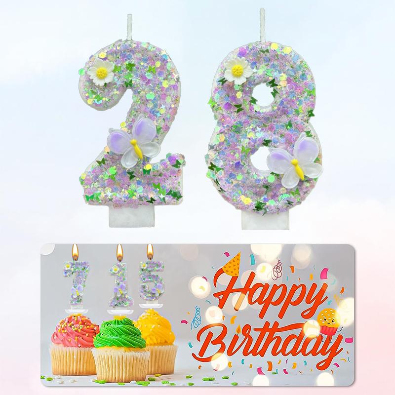 1PC 10 Durable Number Candles Reusable Custom Age Candles for Cakes Food-Safe Plastic Material 7.5x4cm