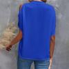 Ladies V-Neck Stylish Off-Shoulder Sleeve Top
