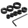 8pcs 3-16mm Woodworking Drill Locator Drill Bit Depth Stop Collars Ring Positioner Drill Locator Wood Drill Bit