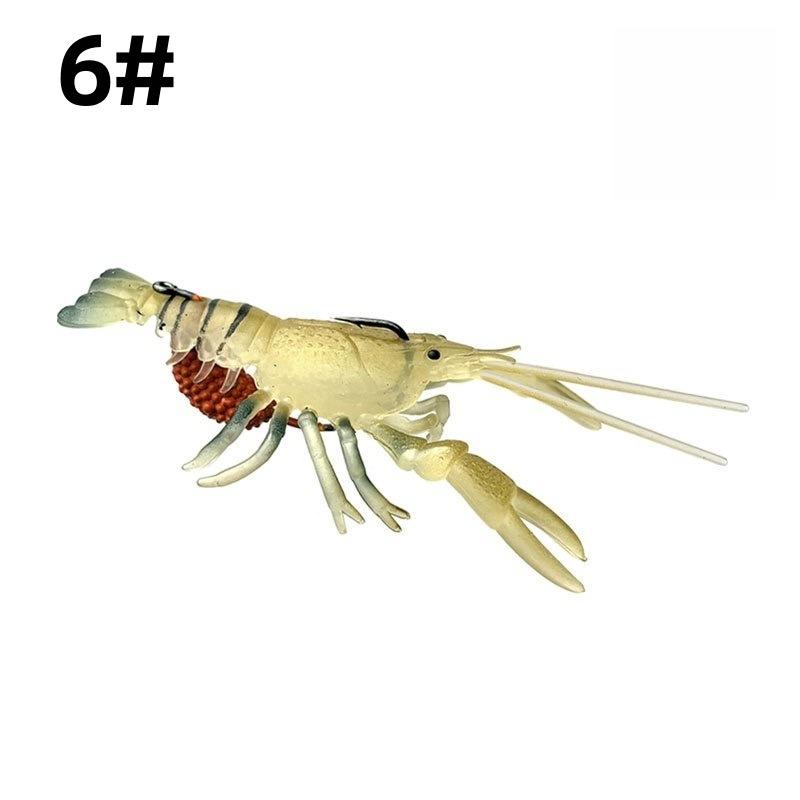 Crayfish with Lead-coated Soft Bait, Hollow Lead-coated Shrimp, Bionic Soft Bait Shrimp