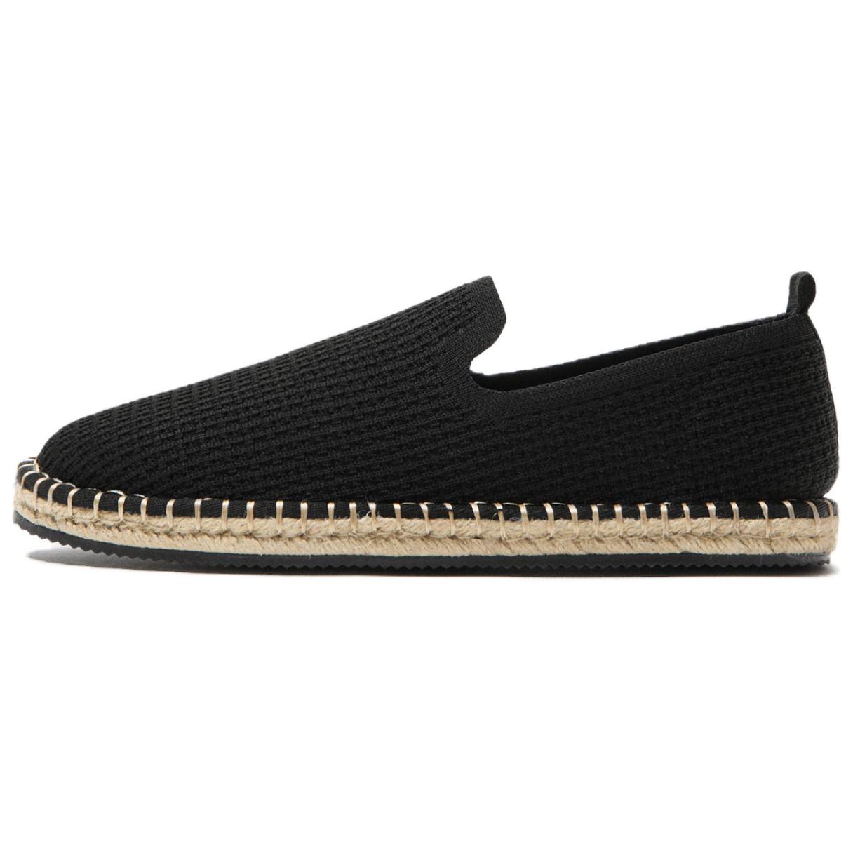 ZARA Knit Espadrilles Black Womens 12741520800 41 4880₽
