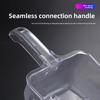Transparent Pc Ice Scoop,Plastic Ice Shovel/Food Scoop,Thickened Drop-Resistant Ice Extraction Tool,Multi-Purpose Food Tools