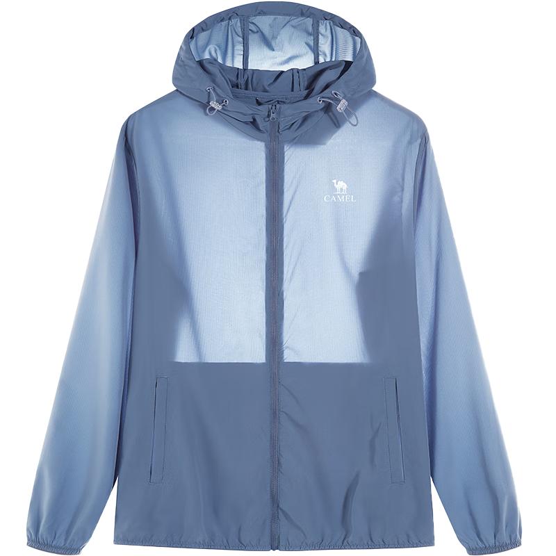 Men s Ice Silk UPF50+ Hooded Sun Protection Jacket 2XL