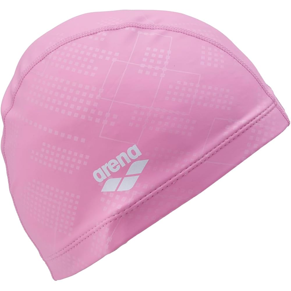 Arena Unisex 2-Way Silicone Swim Cap Free Size Patterned Fitness Accessory