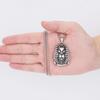 Hao Xing 2021 Stainless Steel Egyptian Pharaoh Cat Pendant Necklace