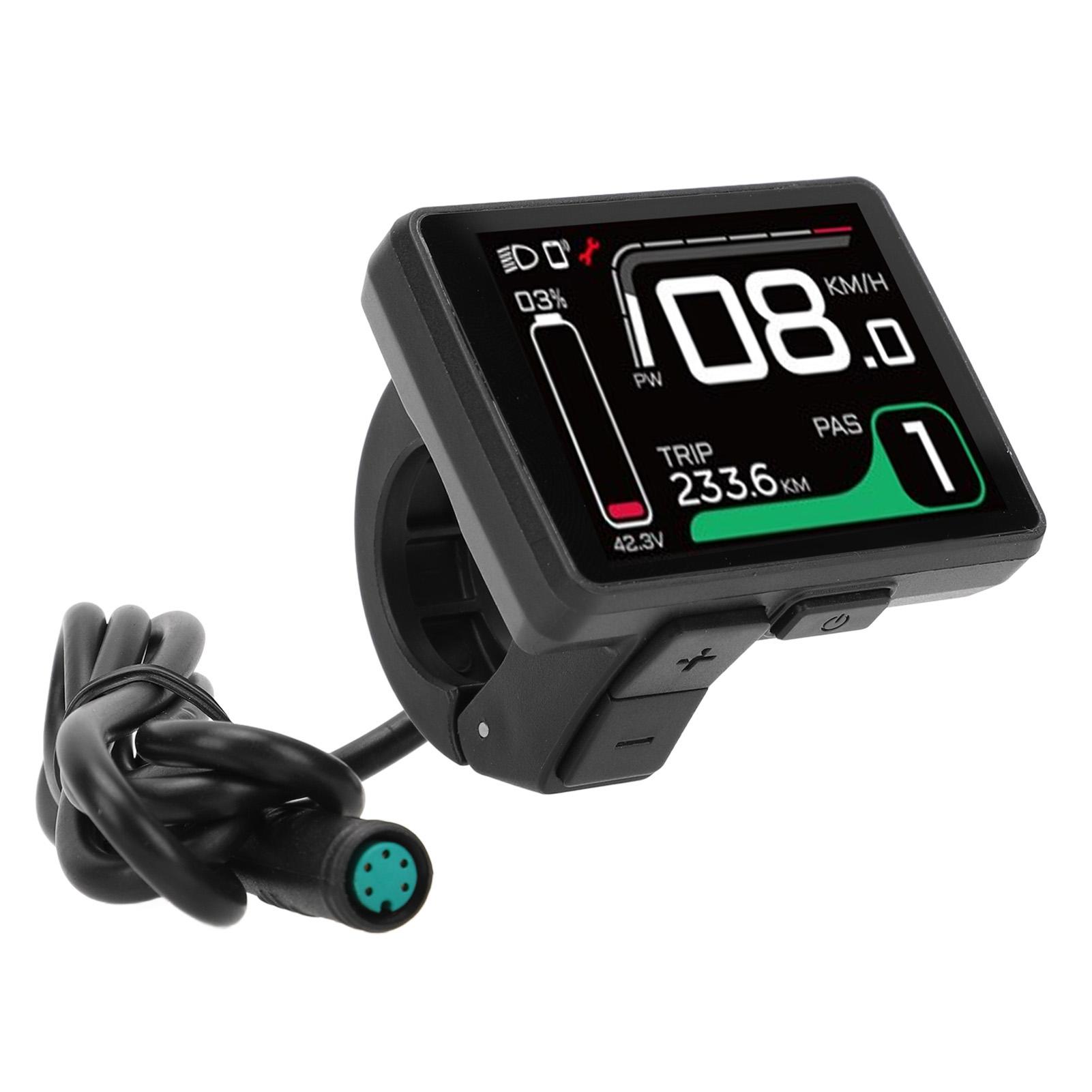 

24V 36V 48V 2.0 Inch Electric Cycle LCD Panel Color Screen DZ50 Display for Bafang BBS01 BBS02 BBSHD Mid Drive Motors