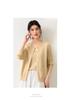 26 year spring style long-sleeved cardigan with mulberry silk texture, mother's clothing style, women's knitted sweater
