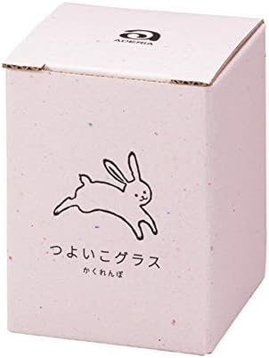 Strong Child Glass S&M Pair Set, Hide and Seek Rabbit, Adelia/Ishizuka Glass (6086/6087)