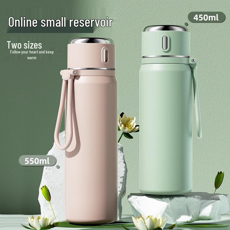 Portable 450ml Macaron Stainless Steel Insulated Water Bottle