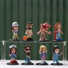 3.5 inch Stranger Figure Steve Demogorgon Horrible Flowers Things Model Ornament Figures With Base