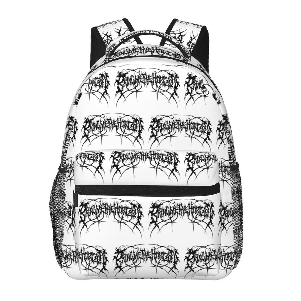 Band Bring Me The Horizon BMTH Student Backpack School Bag Hiking Travel Daypack for Men Women Fashion Bookbag Shoulder Bags