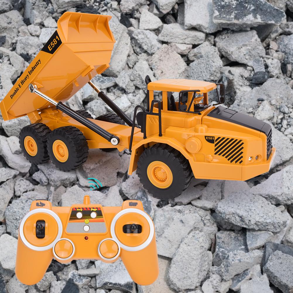 Remote Control Engineering Car Model 1:50 Scale Simulation Truck Model Kid Toy